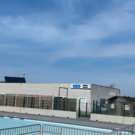 Przytulny Holenderski Z Podgrzewanym Odkrytym Basenem Do Dyspozycji Gosci Κάμπινγκ De Haan